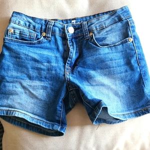 Distressed 7 for all mankind shorts